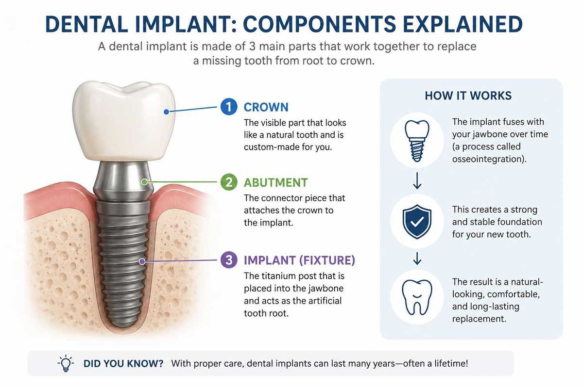 Dental Implant Components Explained